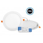 Downlight panel Redondo 225mm LED 18W 1800Lm PRO, desde 11,90€/ud